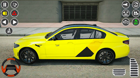 Modern Taxi Driving Games 3D