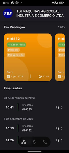 Android application LBS Corte e Dobra screenshort