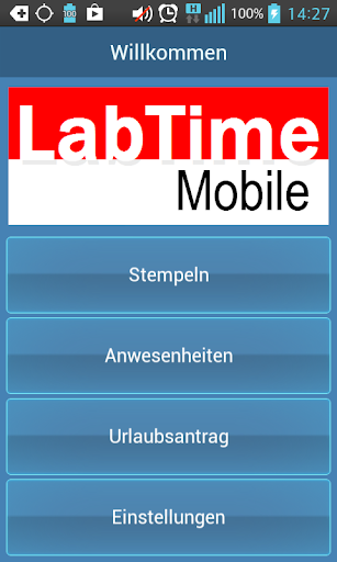 Android application LabTime Mobile screenshort