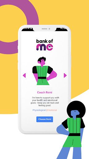 Android application Bank of Me: Wellbeing At Work screenshort