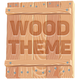 Wood Theme and Launcher icon