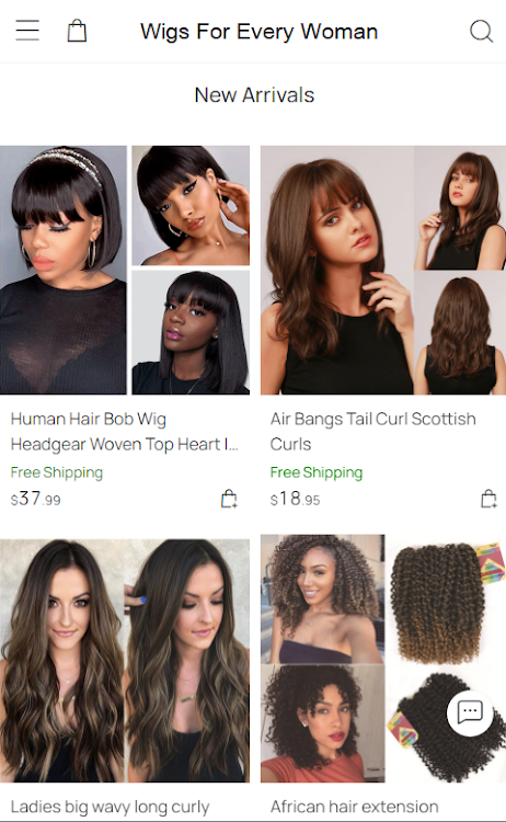 Wigs App For Every Woman - 4.0.0 - (Android)