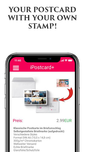 iPostcard Postcard App Screen 3
