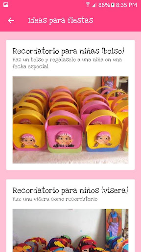Mis Manualidades Screen 2