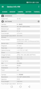 Device Info HW+ Captura de pantalla