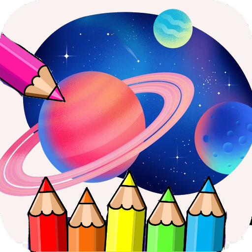 color planet space logo