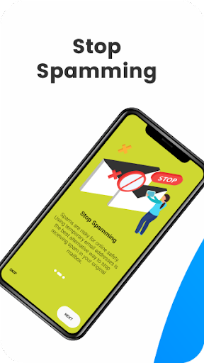 Screenshot of Disposable Email Address