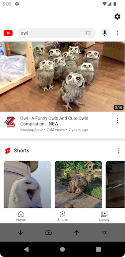 Android application ワイビュー -タイパを求める人の動画プレイヤー screenshort