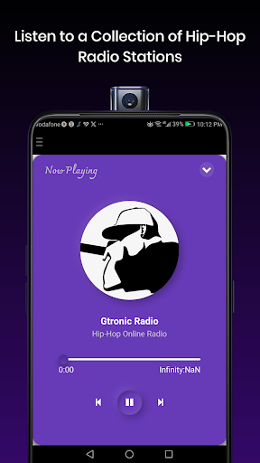 Hip-Hop Online Radio Screen 2