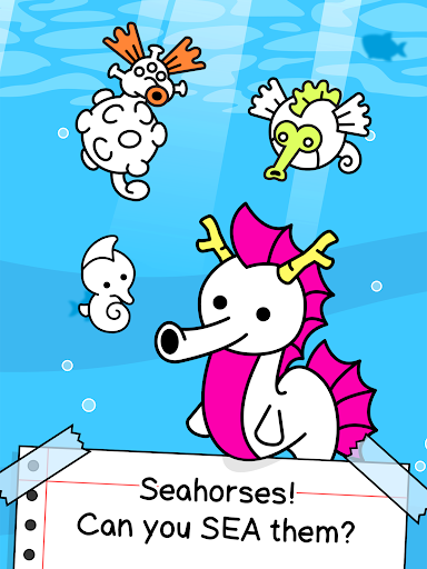 Seahorse Evolution - Merge & Create Sea Monsters screenshots 5