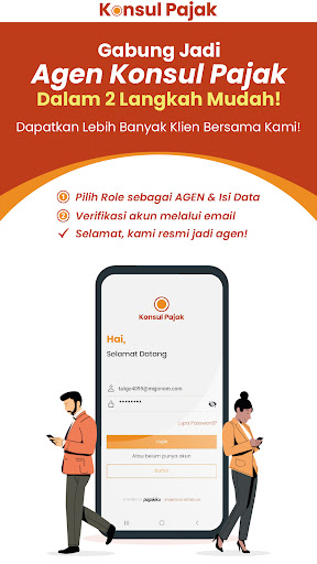 Android application Konsul Pajak screenshort