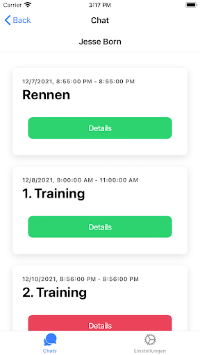 Android application Teamtasic screenshort
