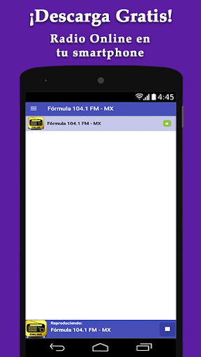 Radio Formula Mexico 104.1 FM Screen 2