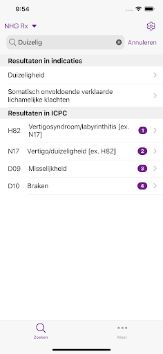 Android application NHG Rx screenshort