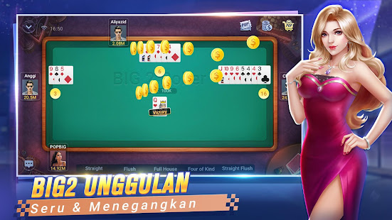POP Big2 u2014 Capsa Banting poker game  Screenshots 6