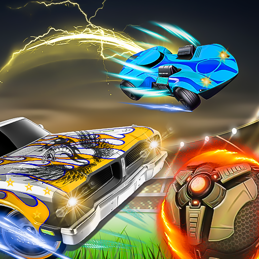 Rocket Car: Football Game 3D