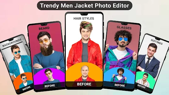 Trendy Men Jacket Photo Editor