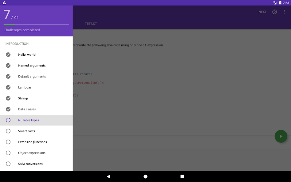 Android приложение на kotlin