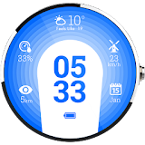 Chroomy Digital Watch Face icon