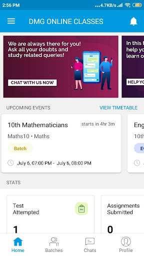 Android application ADITI - The Learning Hub screenshort