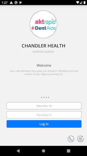 Android application Members screenshort