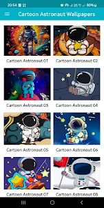 Cartoon Astronaut Wallpapers