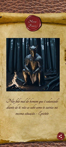 Android application Frases Estóicas screenshort