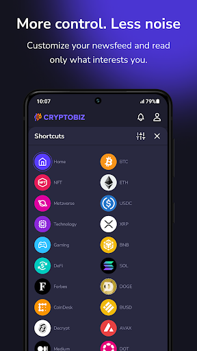 CryptoBiz Screen 3