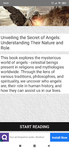 Android application Angels screenshort