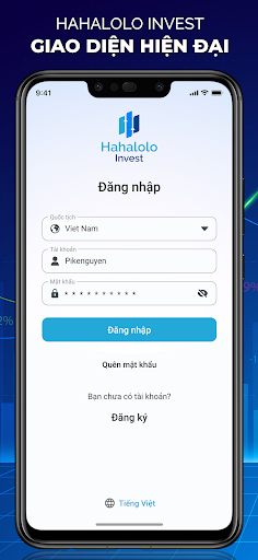 Android application Hahalolo Invest screenshort