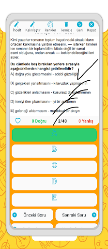 Yks (TYT,AYT) Çıkmış Sorular screenshot 19