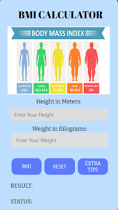 BMI Calculator by Sarah