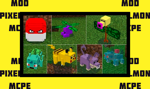 Android application Mod Pixelmon for Minecraft PE screenshort
