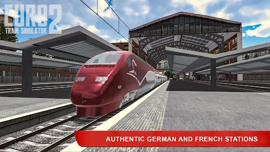 Euro Train Simulator 2: Game MOD APK download