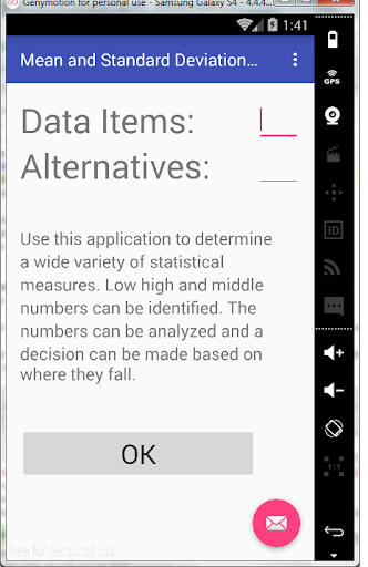 Mean and Standard Deviation Auto