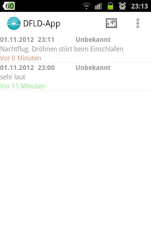 Android application DFLD-App screenshort