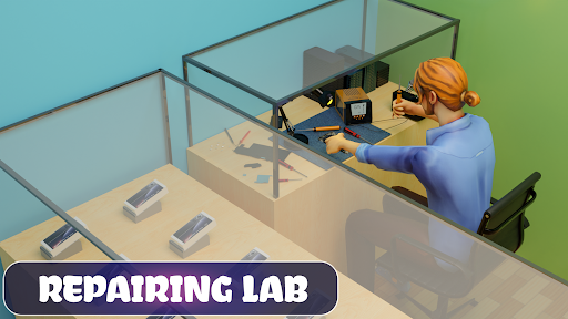 Mobile Repair Store Simulation Screen 2