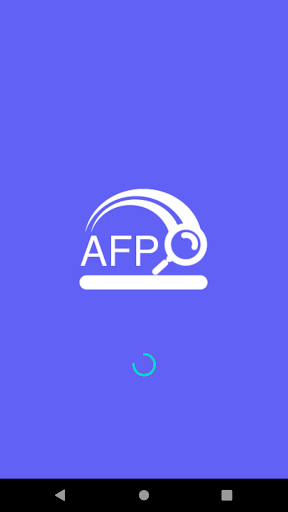 Android application AFP Consulta screenshort