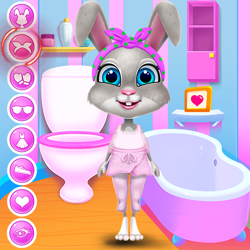 Daisy Bunny Candy World  Icon
