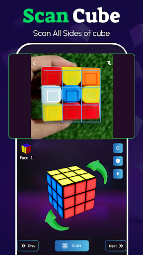 Rubiks Cube Puzzle Solver app Screen 2