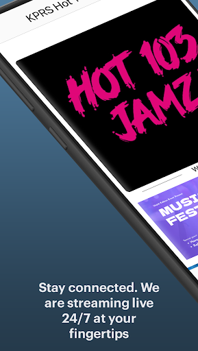 Android application KPRS Hot 103 Jamz screenshort