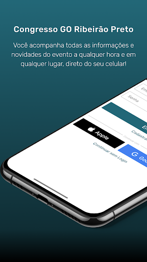 Android application Congresso GO Ribeirão Preto screenshort