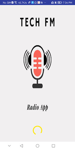 Android application TechFm screenshort
