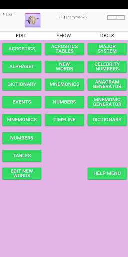 Android application Learn Facts Quick screenshort