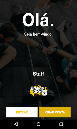 Android application Professor UrbanGym screenshort
