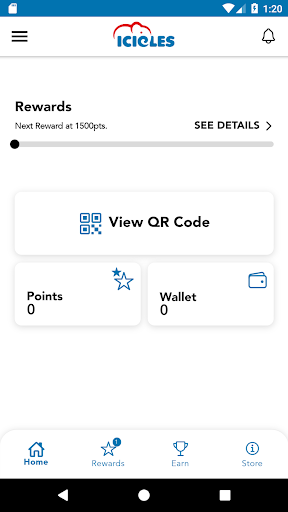 Android application Icicles screenshort