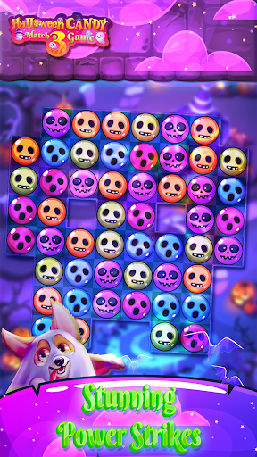 Game Match 3 - Candy Halloween