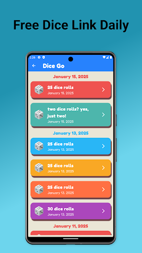 Dice Link - Go Rewards Sticker 2