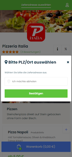 Pizzeria Italia Datteln Screen 2