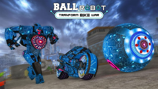 Ball Robot Transform Bike War  Screenshots 3